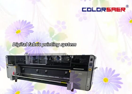 Печатающая головка SAER I3200 CMYK 4 цвета и CMYKGRBK 8 цветов 3,2 м печатная машина по текстилю для полиэстера и хлопка