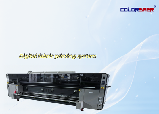 Digital textile 4 color/CMYK printer with far infrared heater all-in-one fabric printing system with KJ4B-QL print head