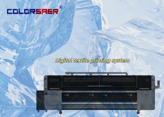 SAER сертифицированный 3,2m KJ48-QL Print Head Промышленный прямая текстильная принтер для рекламного баннера фабрика OEM