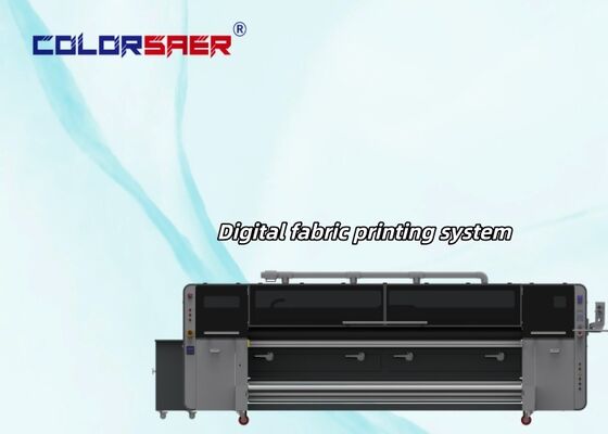 SAER Color CSR3200 Automatic New Industrial Digital Textile Printer For Polyester And Cotton Fabric