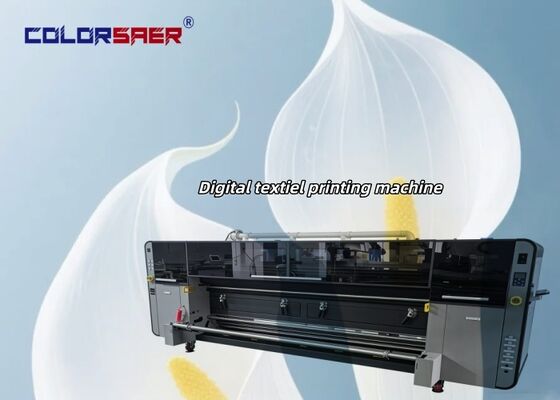 SAER High-End 3,2 м Ширина Большой формат цифровой текстильной печатной машины Ткань принтер с 4 шт.