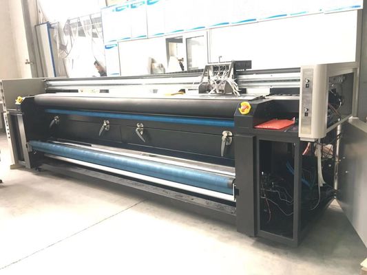 Двойная печатная машина флага цвета КМИК/направляет к печатной машине ткани с 3 Эпсон 4720 голов печати