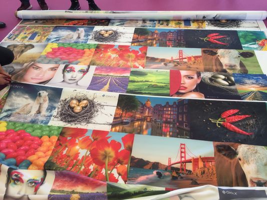 Поставка чернил Multicolor печатной машины сублимации флага пера непрерывная