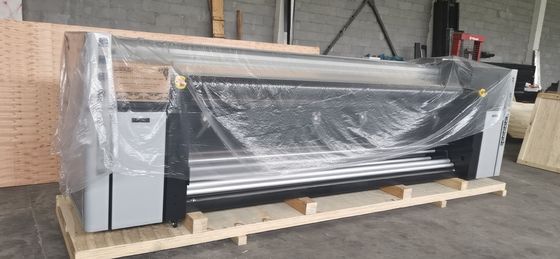 печатная машина ткани флага пляжа 3.5kw струйная с головой 4