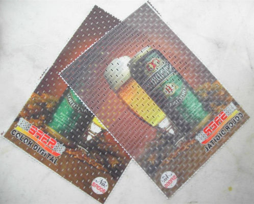 Таможня отверстия полиэстера связанная искривлением напечатала ткань для носки спорт