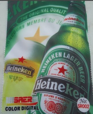 Ткань печатания цифров сатинировки сублимации WhiteTextile непосредственного красителя для делать флаг