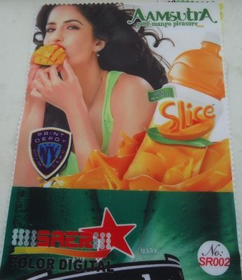 Ткань печатания цифров сатинировки сублимации WhiteTextile непосредственного красителя для делать флаг