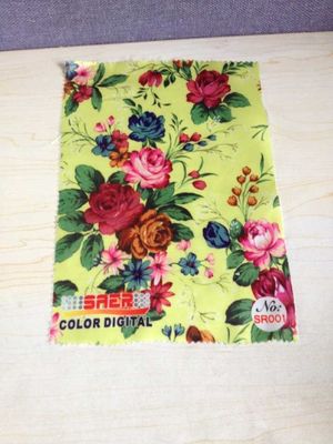 Упорная водоустойчивой ткани печатания сублимации сатинировки цифровой UV