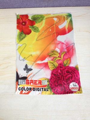 Упорная водоустойчивой ткани печатания сублимации сатинировки цифровой UV