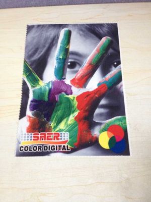 Warp связал цифровую напечатанную ткань для знамени пляжа зонтика