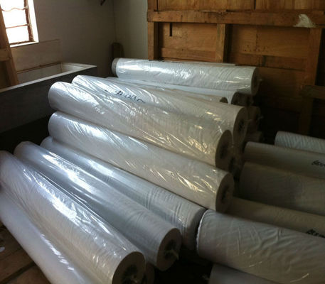 Ткань печатания сублимации цифров с покрынным Warp связала полиэфир